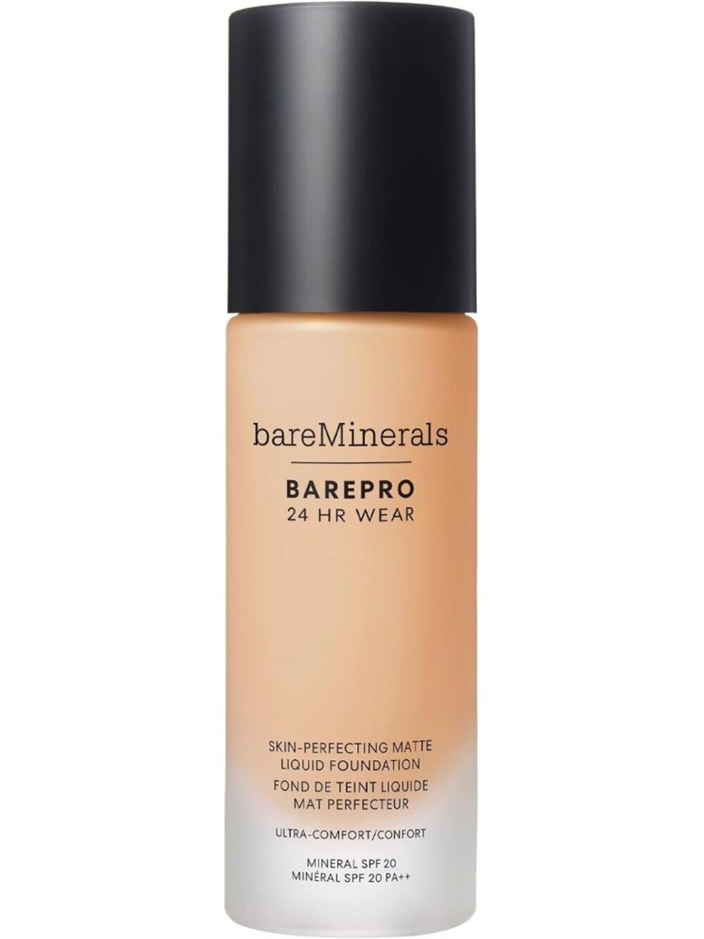 Matte Liquid Foundation with SPF 20 - Light 20W, Flawless Finish, 1 oz